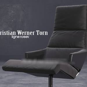 Christian Werner Torn Armchair 3dskymodel -Download 3dmodel- Free 3d Models   452