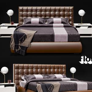 Flou Sanya bed 3dskymodel -Download 3dmodel- Free 3d Models   400