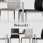 Molteni Dart Table & chair 199
