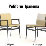 Poliform Ipanema Chair  ghế 329