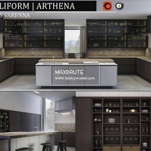 Kitchen Tủ bếp - Download 3d Model - Free 3dmodels  Maxbrute 52