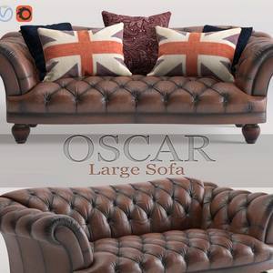 Oscar LargeCorona sofa 3dmodel  490