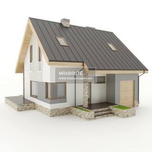 house nhà ở  Download -3d Model - Free 3dmodels-  Maxbrute  67