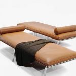 Man chaise longue by NORR11 Ottoman 68