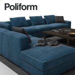 POLIFORM 4 sofa 3dmodel  607