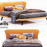 Twils orange Bed  giường 536