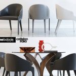 Cortina Cattelan italia STEEPLE BRIDGE Roche bobois Table & chair 310