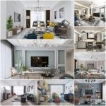 Sell Living room Scandinavian 2019 3dsmax