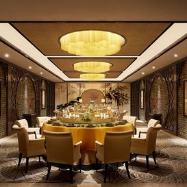 3d66 dinning-room-C006-chinese-style -Download  free -3d Models Maxbrute