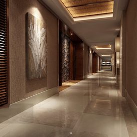 3d66 elevator-lobby-F003-southeast-asian-style -Download  free -3d Models Maxbrute