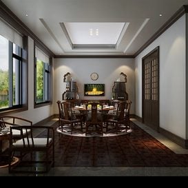 3d66 kitchen-C027-chinese-style -Download  free -3d Models Maxbrute