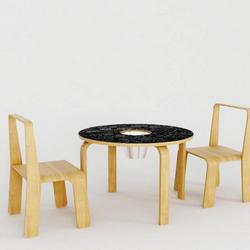 table chair children 63  3dsmax  3dmodel