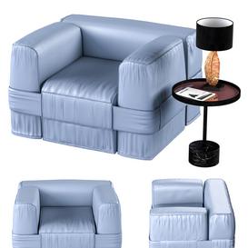 Cassina 932 MB1 QUARTET 3d model Download Maxbrute Furniture Visualization