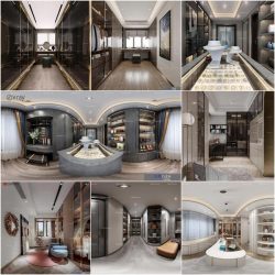 Dressing room vol2 2020 3d model Download Maxbrute Furniture Visualization