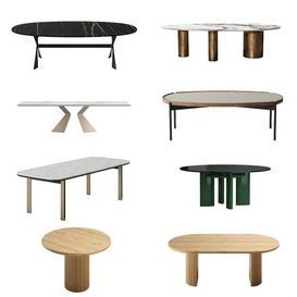 Dining table vol1 2021 3d model 3dsmax  Download -Buy -Maxbrute Furniture
