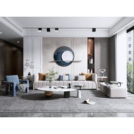 Sofa 14 3d model 3dsmax  Download -Buy -Maxbrute Furniture