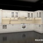 tủ bếp 3dmax kitchen maxbrute 038