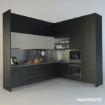 tủ bếp 3dmax kitchen maxbrute 044