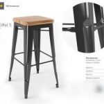 Tolix-Chair – Ghế Tolix – 3dsmax model125
