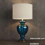 GLASS TABLE LAMP 1-5612