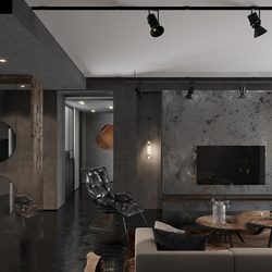 Living Room 50 download free 3d model 3dsmax maxbrute