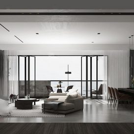 Living Room 107 download free 3d model 3dsmax maxbrute