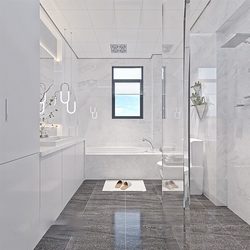 Bathroom 677 download free 3d model 3dsmax maxbrute