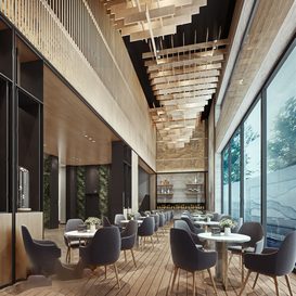 Hotel  Teahouse Cafe 943 download free 3d model 3dsmax maxbrute