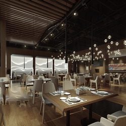 Hotel  Teahouse Cafe 945 download free 3d model 3dsmax maxbrute