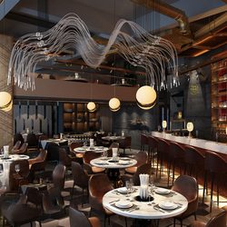 Hotel  Teahouse Cafe 948 download free 3d model 3dsmax maxbrute