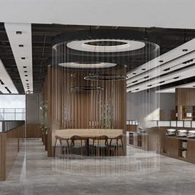 Hotel  Teahouse Cafe 964 download free 3d model 3dsmax maxbrute