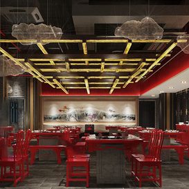 Hotel  Teahouse Cafe 979 download free 3d model 3dsmax maxbrute