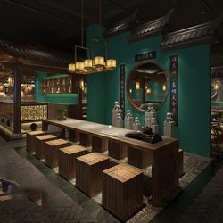 Hotel  Teahouse Cafe 996 download free 3d model 3dsmax maxbrute