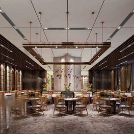 Hotel  Teahouse Cafe 1003 download free 3d model 3dsmax maxbrute
