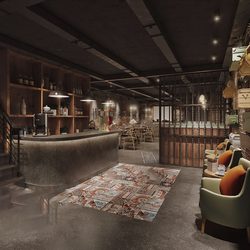 Hotel  Teahouse Cafe 1055 download free 3d model 3dsmax maxbrute