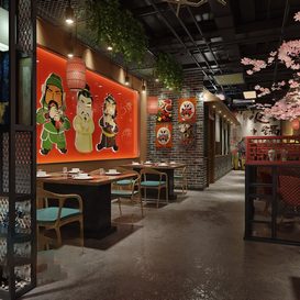 Hotel  Teahouse Cafe 1062 download free 3d model 3dsmax maxbrute