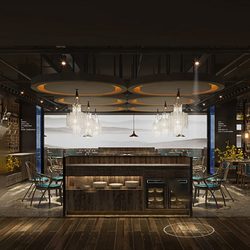 Hotel  Teahouse Cafe 1084 download free 3d model 3dsmax maxbrute