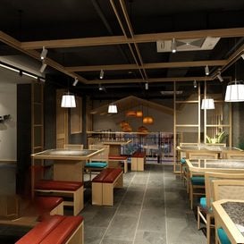 Hotel  Teahouse Cafe 1090 download free 3d model 3dsmax maxbrute