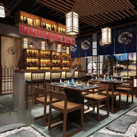 Hotel  Teahouse Cafe 1093 download free 3d model 3dsmax maxbrute