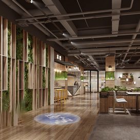 Hotel  Teahouse Cafe 1108 download free 3d model 3dsmax maxbrute