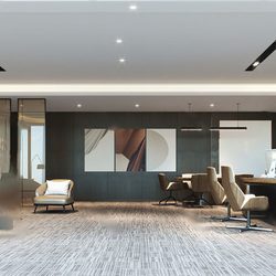 Office Meeting Reception Room 1268 download free 3d model 3dsmax maxbrute