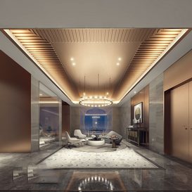 Office Meeting Reception Room 1289 download free 3d model 3dsmax maxbrute
