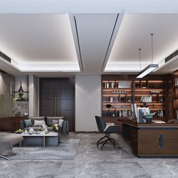 Office Meeting Reception Room 1290 download free 3d model 3dsmax maxbrute