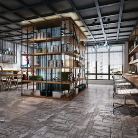 Office Meeting Reception Room 1313 download free 3d model 3dsmax maxbrute