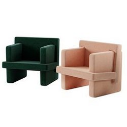 Armchair 4132 3d model Maxbrute Furniture Visualization