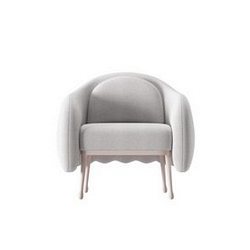 Armchair 4717 3d model Maxbrute Furniture Visualization
