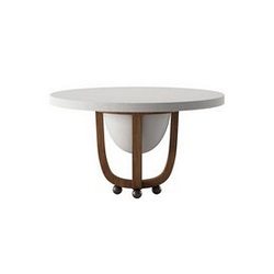 Dining table 1031 3d model Maxbrute Furniture Visualization