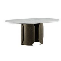 Dining table 1808 3d model Maxbrute Furniture Visualization