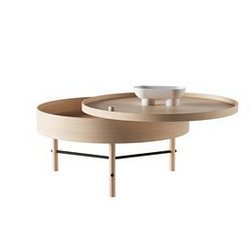 Table coffe 1867 3d model Maxbrute Furniture Visualization