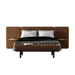 Bed 4594 3d model Maxbrute Furniture Visualization